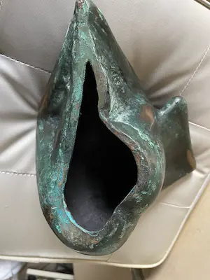 Jits Bakker - "Zitnimf" - gestileerd naakt - zwaar bronzen beeld kopen? Bied vanaf 1650!