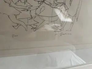 Vic Gentils - Carnaval figuren (onderdeel van Kunstmap 500 jaar Kathedraal A'pen) kopen? Bied vanaf 450!