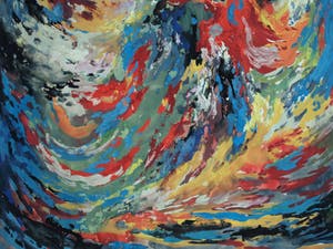 Klaas Pijlman - 2 Gouaches, “Vogels” en “Storm” – 1961 kopen? Bied vanaf 1!