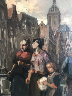 Cornelis de Bruin - stadzicht amsterdam kopen? Bied vanaf 175!