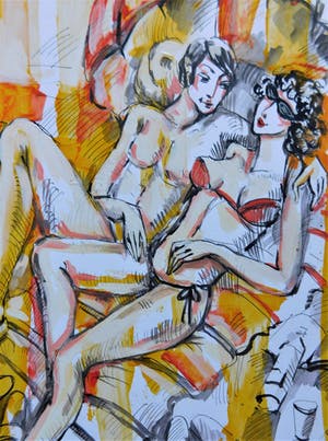 Natia Antadze - " Am Strand" kopen? Bied vanaf 24!