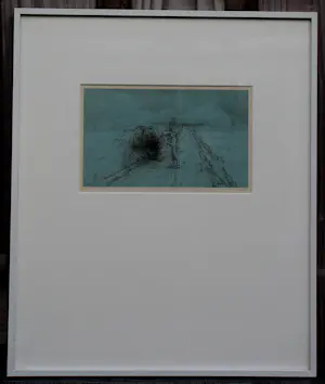 Co Westerik - Ingelijste ets - 1987 kopen? Bied vanaf 225!