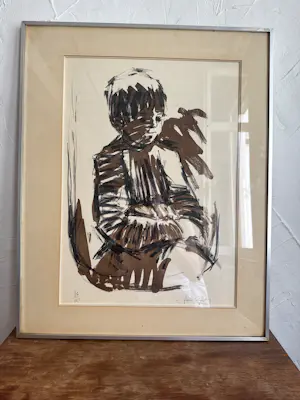 Jan Cremer - -portret van een kind kopen? Bied vanaf 70!