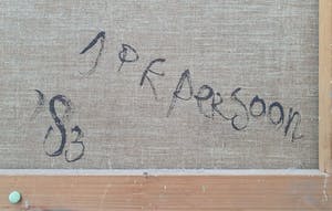 Kars Persoon - Schilderij op doek: 'Schaduw' - Zeer groot kopen? Bied vanaf 395!