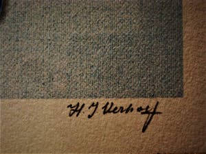 Hans Verhoef - Magisch Realisme - Beperkte Oplage (50) - Litho "diverse Vlinders" gesigneerd kopen? Bied vanaf 10!