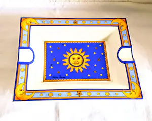 Paloma Picasso - 2 Aschenbecher Porzellan Sun Moon and Stars für Villeroy & Boch kopen? Bied vanaf 100!