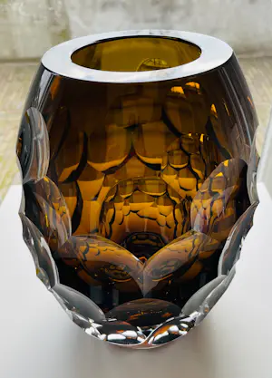 Petr Karizek - Unique XL glasobject “ BEEHIVE “ van Petr Karizek kopen? Bied vanaf 390!