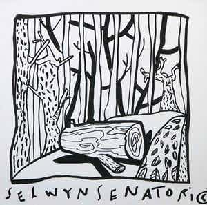 Selwyn Senatori - Acryl op doek, Wood Wood verkocht voor € 100!