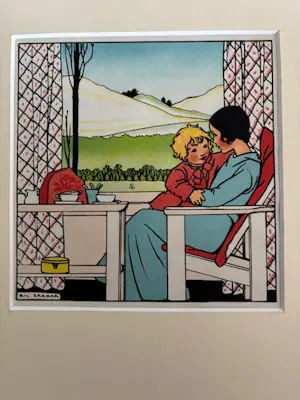 Rie Cramer - Kind bij moeder op schoot kaufen? Bieten Sie von 25!