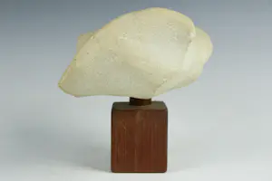 Anton Geerlings - Hardstenen gepolijst beeld - geabstraheerd figuur kopen? Bied vanaf 75!