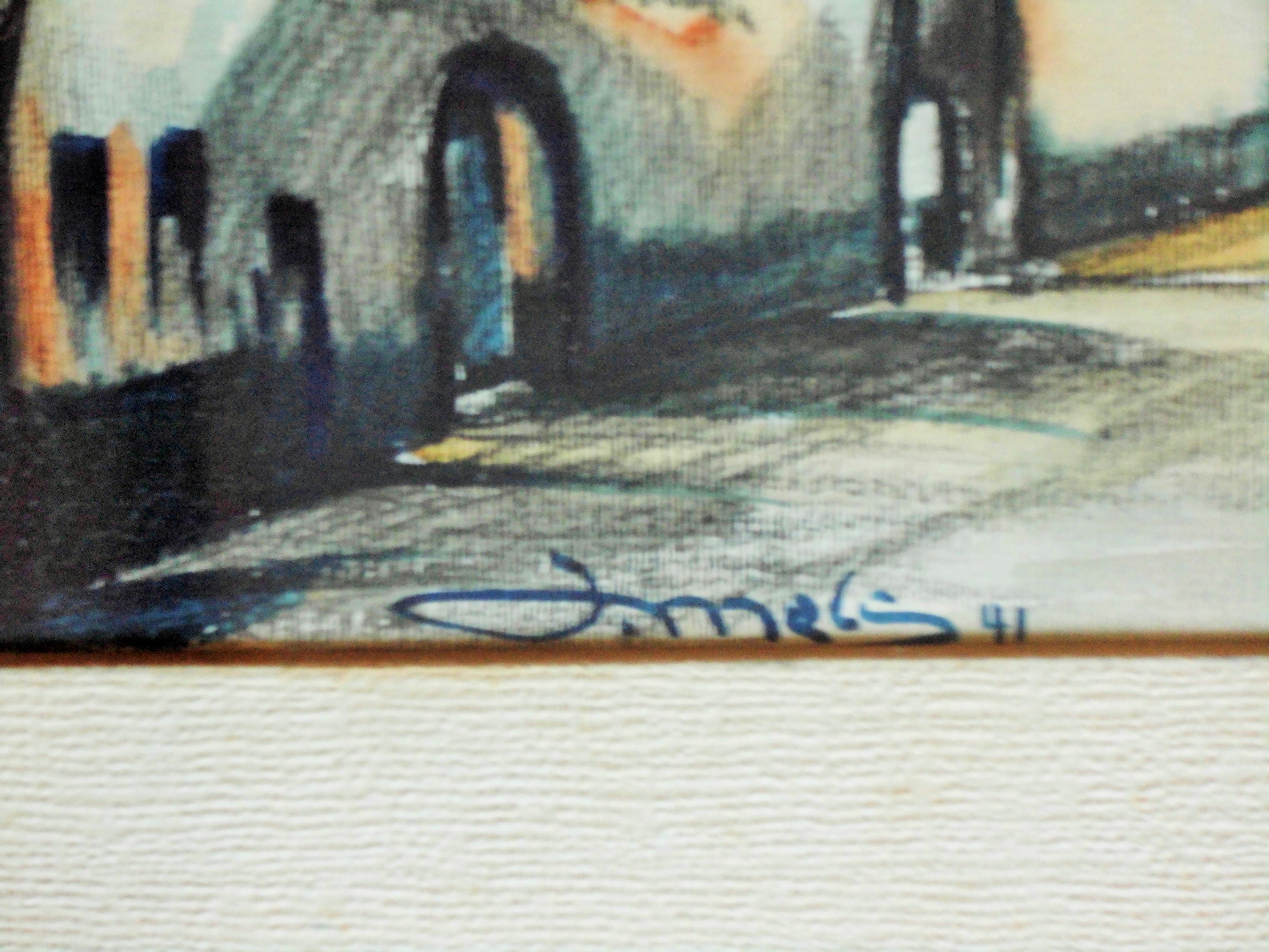 Jacques Mels - Aquarel - Landschap kopen? Bied vanaf 35!