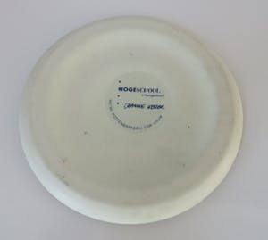 Cor Unum - Zeldzame citrus pastel kleurige Fruittest ontwerp Jeanine Keizer v HS Den Bosch kopen? Bied vanaf 40!