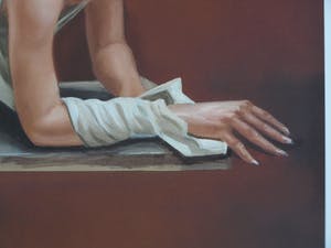 Ans Markus - Litho , “Leeuw” – gesigneerd & ingelijst , 63 x 61 cm kopen? Bied vanaf 150!