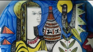 Societe Ceramique - Jubileum bord Sphinx en Ceramique Maastricht 1959 kopen? Bied vanaf 40!