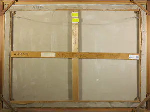 Ruben Rodriguez - Gemengde techniek op doek, Three man - Ingelijst kopen? Bied vanaf 200!