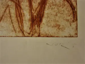 Jan Jordens - Groninger Ploeg - 1935 - Ets - Staand vrouwelijk naakt - potloodgesigneerd kopen? Bied vanaf 68!