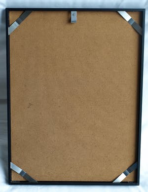 Harry van Kruiningen - Ingelijste kleurenlitho , Schaakspeler – 1947 – oplage 24 ex. kopen? Bied vanaf 50!