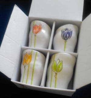 Corry Ammerlaan - Stapelbekers Together flowering the world kopen? Bied vanaf 19!