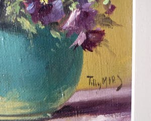 Tilly Moes - Viooltjes in een gemberpotje kopen? Bied vanaf 155!