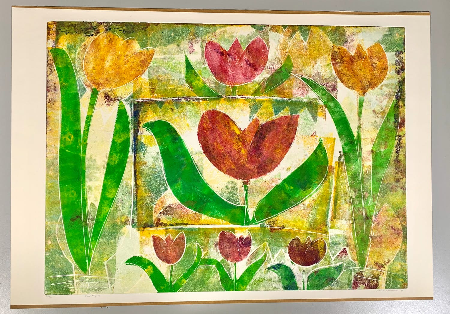 Buy Lia van Leeuwen - Tulpen? Bid from 45!