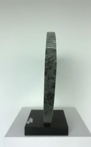 Kubach & Kropp - Groot zwaar beeld uit graniet, Stein für die Stille + 2 boeken! kopen? Bied vanaf 1200!