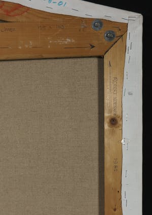 Robert Koekkoek - Zwart/wit 1 - Acryl op doek (zeer groot) kopen? Bied vanaf 140!