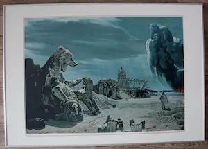 Carel Willink - Ingelijst litho: naar de toekomst - 1979 kopen? Bied vanaf 775!