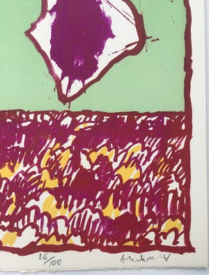 Pierre Alechinsky - litho ‘Galactic Flying Objects’ - 1978 kopen? Bied vanaf 725!