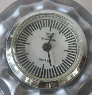 Borek Sipek - Glazen design klokje gemaakt voor Quantore kopen? Bied vanaf 72!