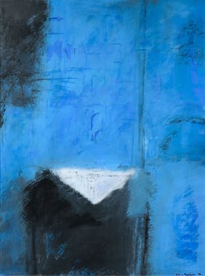 Nel van Ratingen - Gemengde techniek op papier, Zonder titel - Ingelijst (Groot) kopen? Bied vanaf 60!