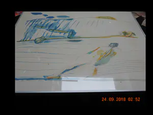 Pieter Defesche - litho.. en de boer hij ploegde voort kopen? Bied vanaf 50!