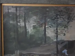 Adriaan Terhell - Man in boot in de gracht. kopen? Bied vanaf 69!