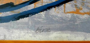 Bettina Lopetro - ingelijste zeefdruk: Birds - 1993 kopen? Bied vanaf 55!