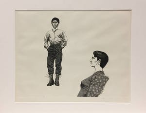 Ed van der Kooy - 2 etsen. Uit 1983 en 1984 kopen? Bied vanaf 1!