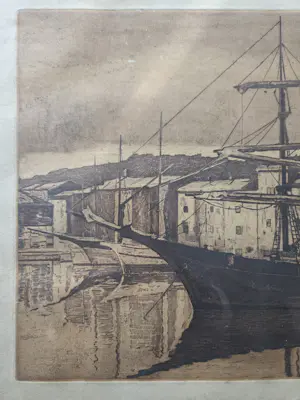 Ton Meyer - Zeilschepen in de haven. Zuid Europa. kopen? Bied vanaf 39!