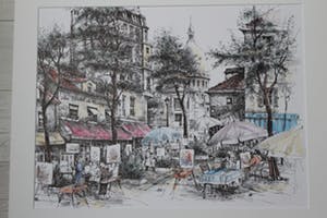 Niet of onleesbaar gesigneerd - Paris 32 kopen? Bied vanaf 1!