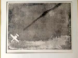 Walter Lentjes - Aquatint, Ingelijst - Kleine oplage verkocht voor € 45!