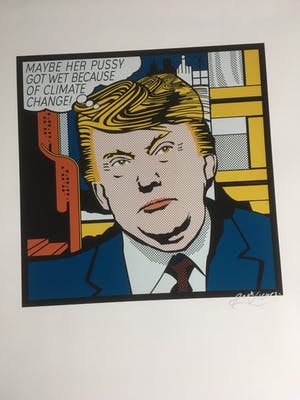 Jack Vissers - Maybe her pussy - offset, handgesigneerd kopen? Bied vanaf 50!