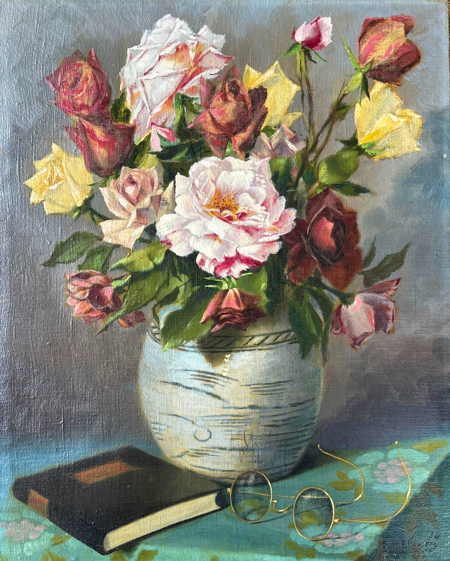 Egbertus Martinus Ellemers - Vaas met bloemen kopen? Bied vanaf 45!