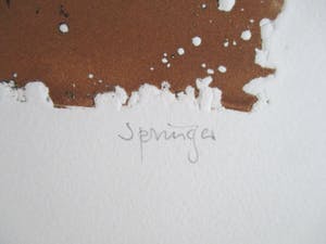 Ferdinand Springer - Ets zonder titel kopen? Bied vanaf 50!