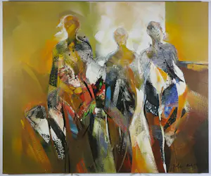 Peter Meijer - Acryl op doek, Na verloop van tijd kopen? Bied vanaf 300!