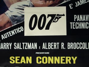 Curiosa - Italiaans filmaffiche : James Bond 007 , Thunderball , Sean Connery - 1965 kopen? Bied vanaf 1!