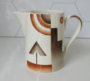 Societe Ceramique - Art deco Melkkan met decor SB 126 N kopen? Bied vanaf 25!