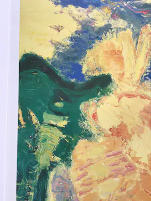 Jan Commandeur - Abstract, hand gesigneerd,1973, ingelijst kopen? Bied vanaf 30!