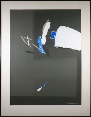 Gerard 't Hart - Collage, Zonder titel - Ingelijst (Groot) kopen? Bied vanaf 35!