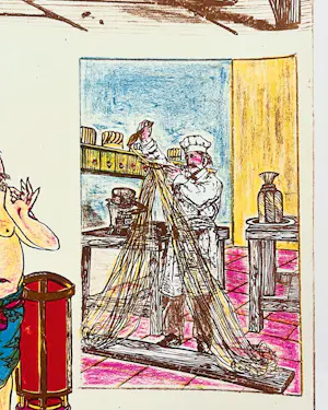 Jacqueline de Jong - Eet meer aardappelen, gesigneerde litho kaufen? Bieten Sie von 49!