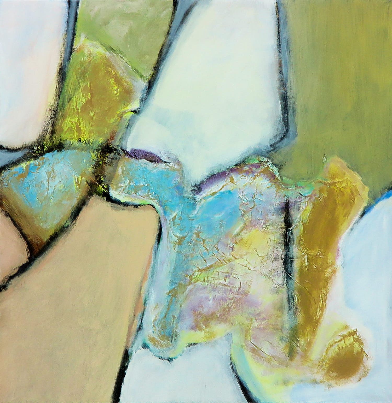 Cobi Nieuwstad - Acryl op doek, Lente icoon 2 kopen? Bied vanaf 1!