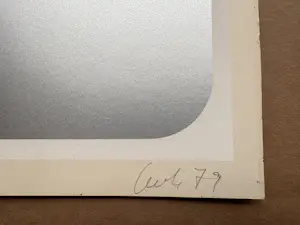 Thomas Lenk - THOMAS LENK - "Konstruktive optische Logik", Siebdruck kopen? Bied vanaf 300!