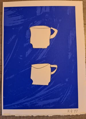 Klaas Gubbels - Theekopjes - gesigneerd - 1997 kopen? Bied vanaf 1!