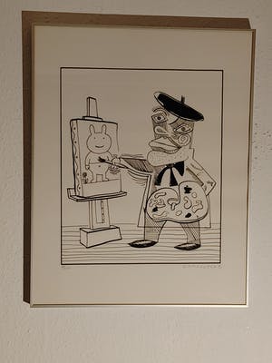 Kamagurka - ...Realisme op doek...zeefdruk uit 1990 kopen? Bied vanaf 175!